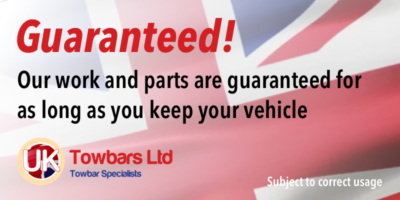 All our towbars are guaranteed